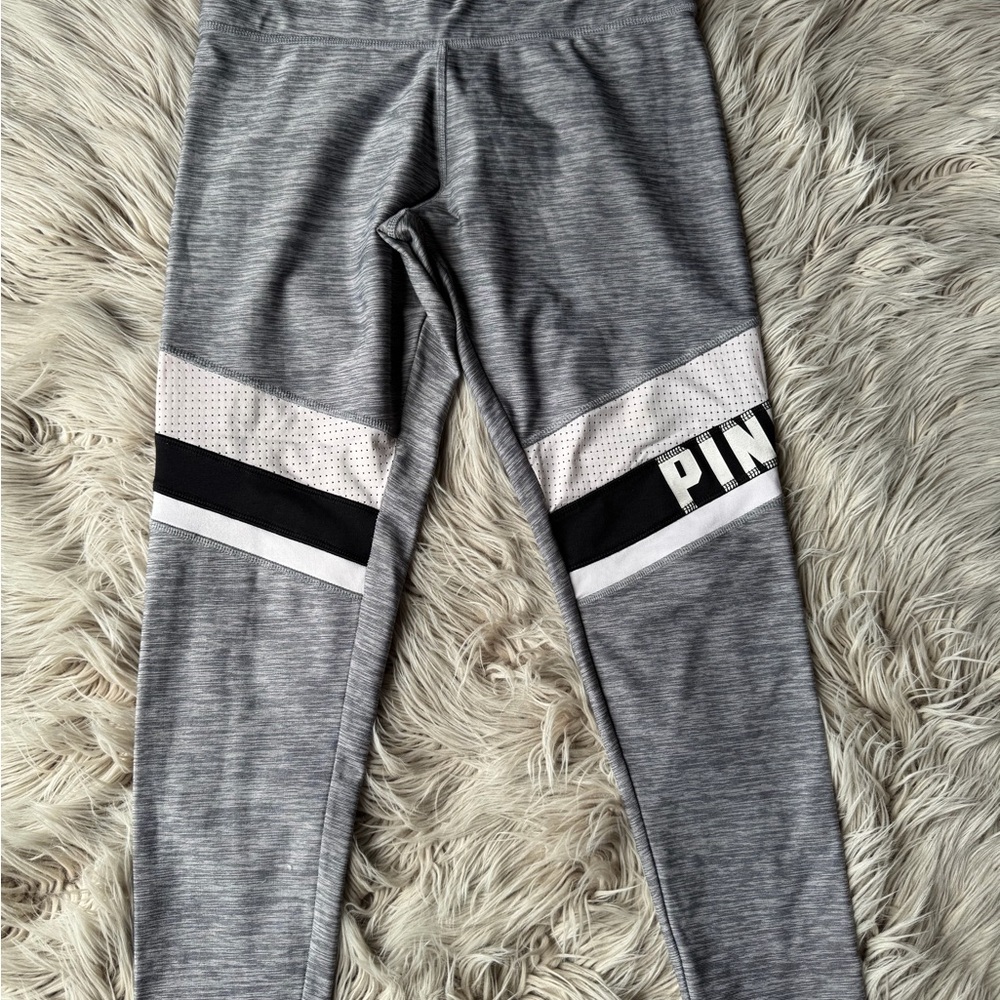 Gray PINK Leggings